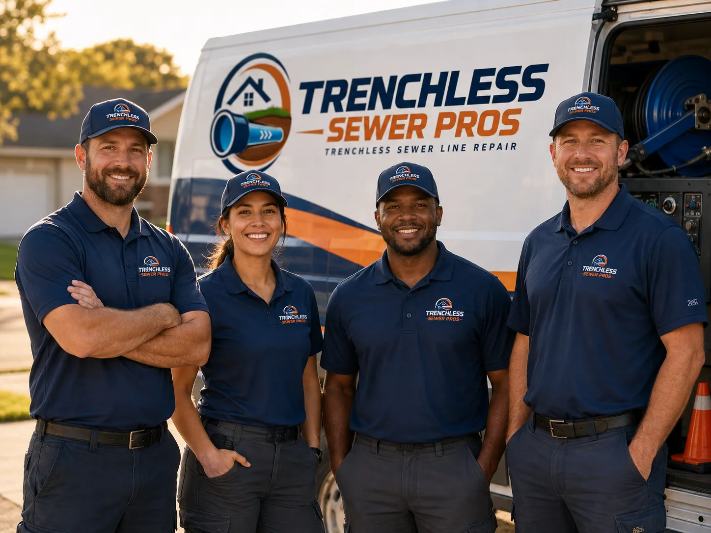 Trenchless Sewer Repair company in Wounded Knee, SD